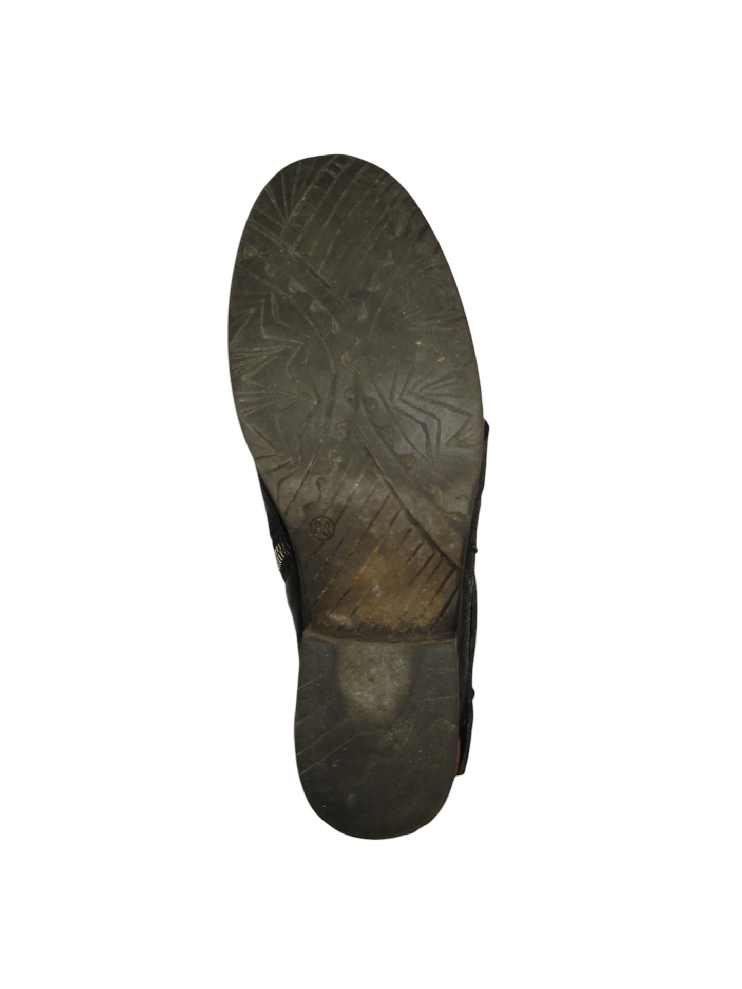 AS98 REFLECT LEATHER BELTED BOOTS