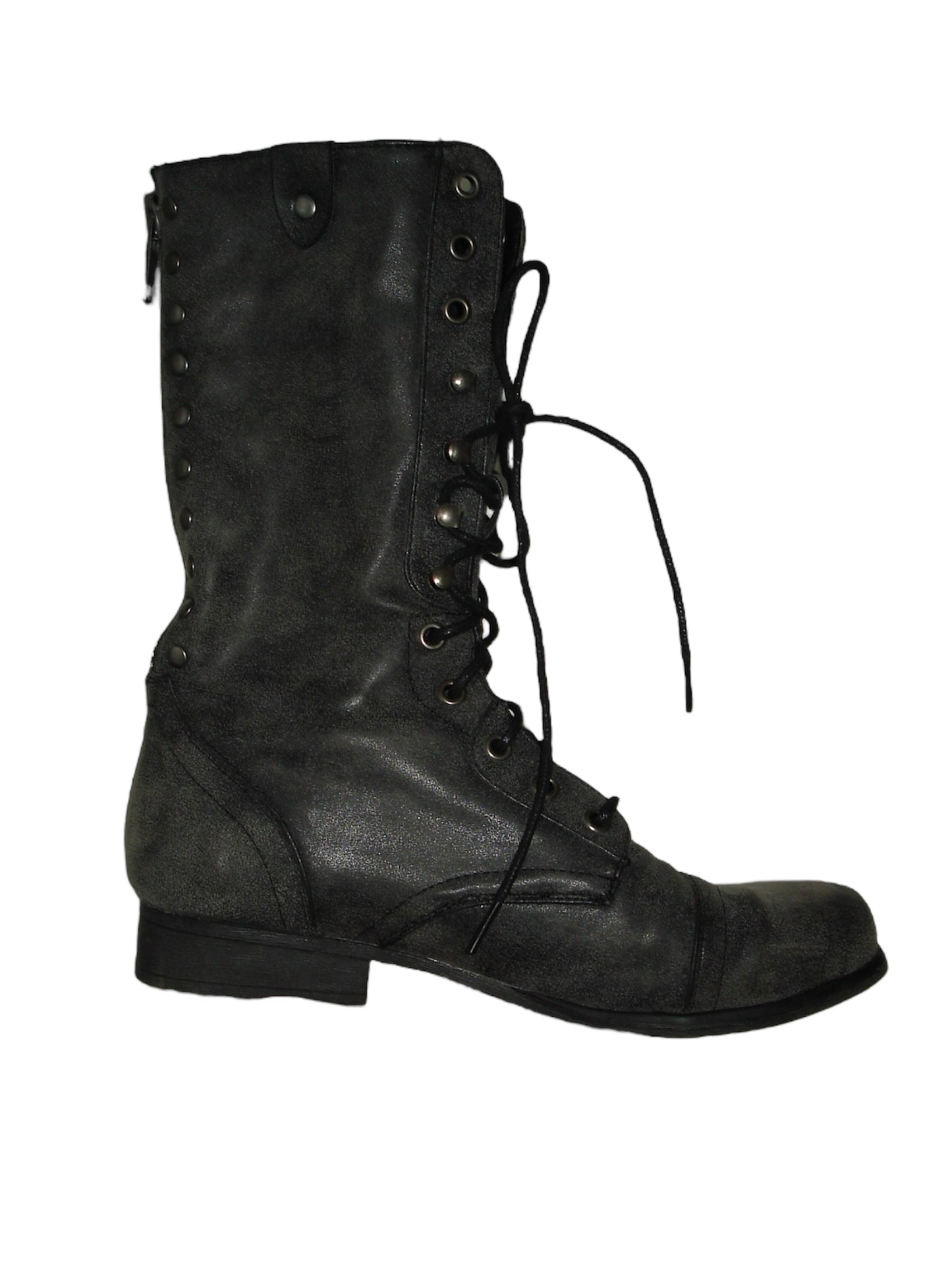 MADDEN GIRL REVERSIBLE TARTAN BOOTS