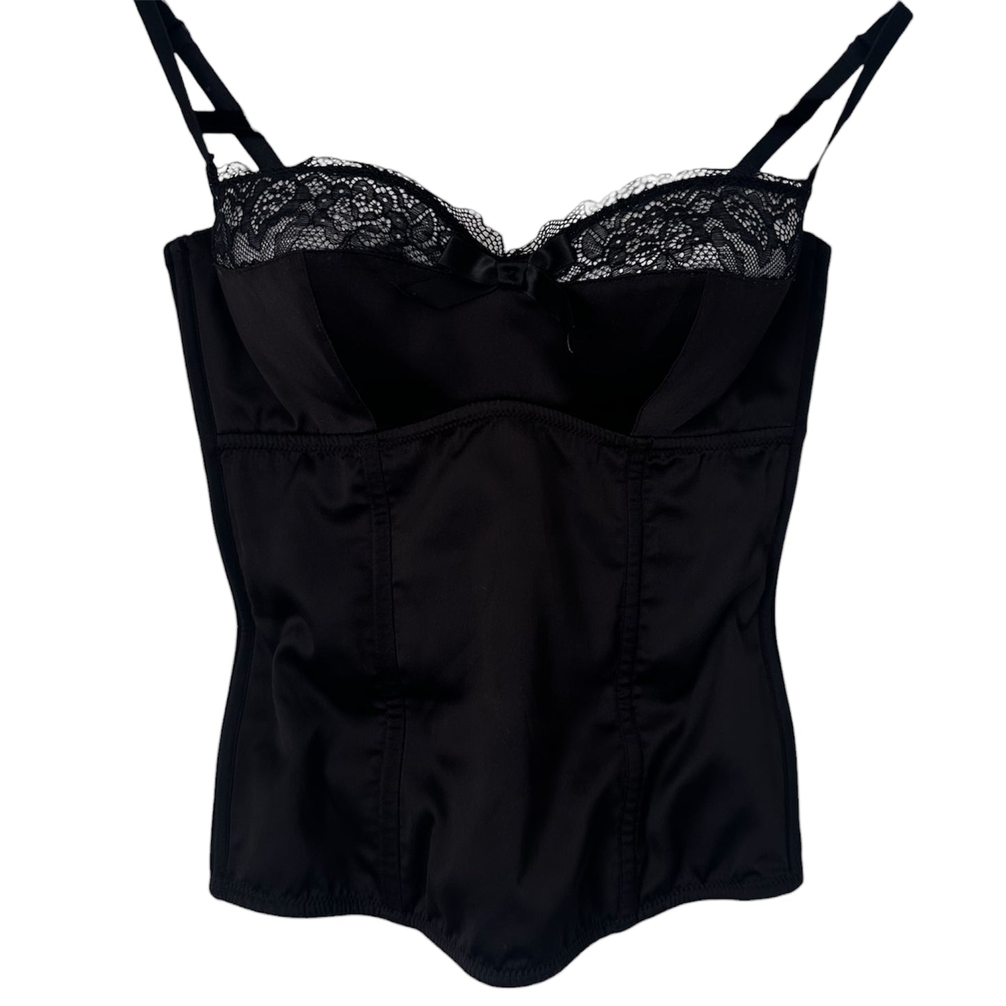 LACE AND SATIN ROMANTIC CORSET