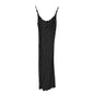 POLKA DOT LONG SATIN DRESS