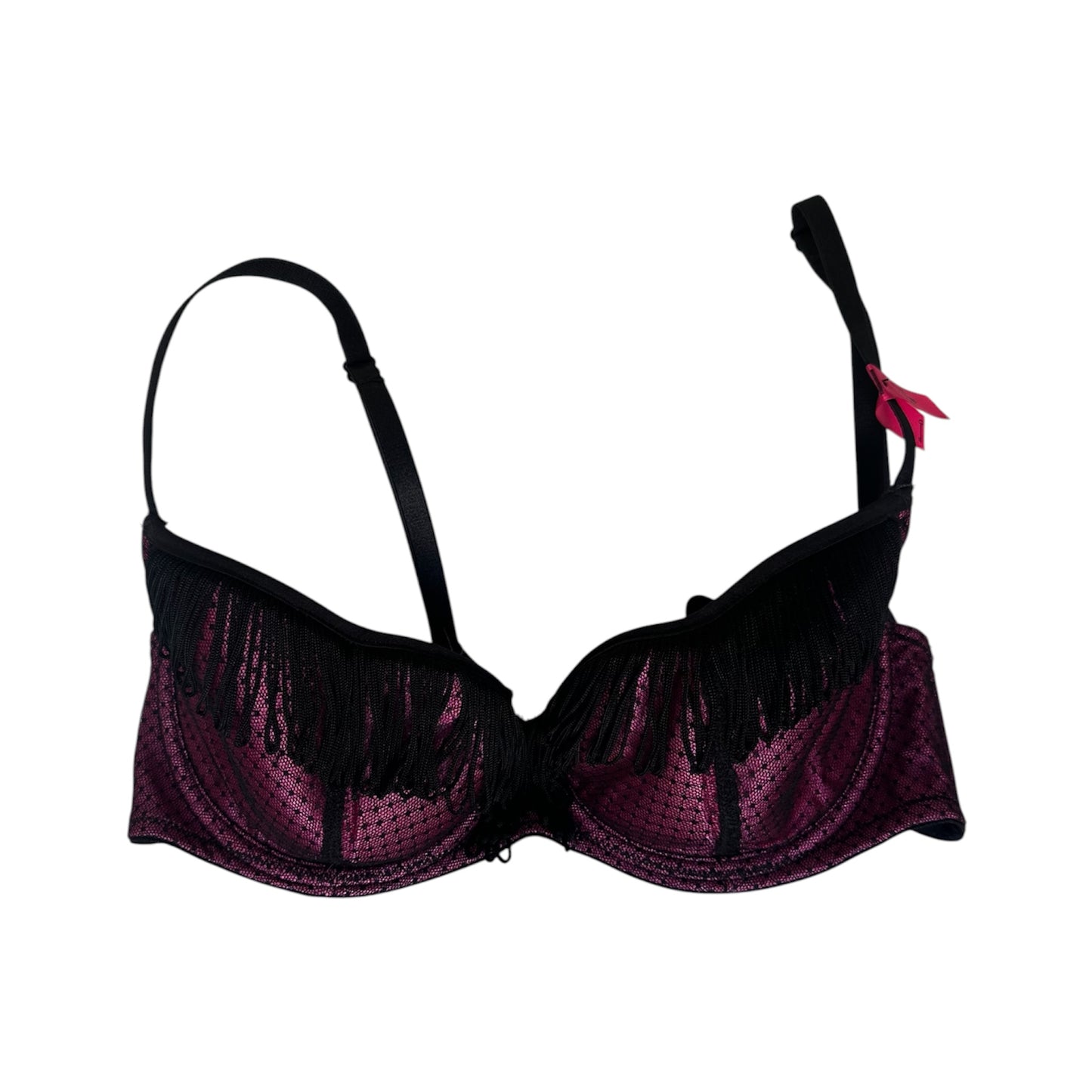 CHRISTIAN LACROIX LACE AND FRIGE BRA