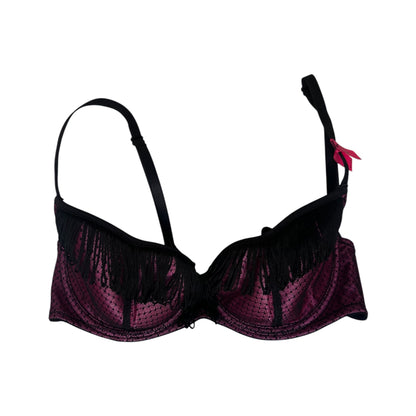 CHRISTIAN LACROIX LACE AND FRIGE BRA