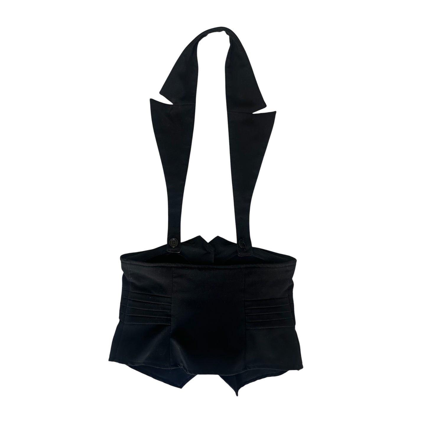 BLACK BELT CORSET JACKET TOP