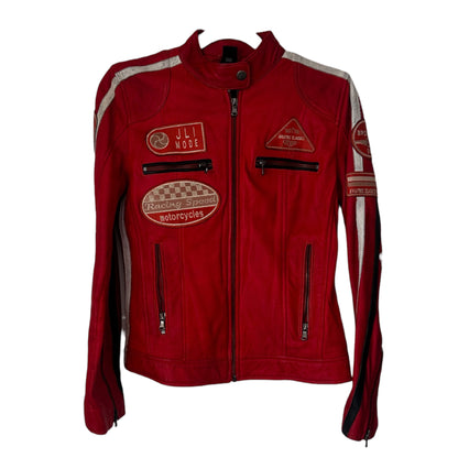 AVIATRIX BIKER LEATHER JACKET