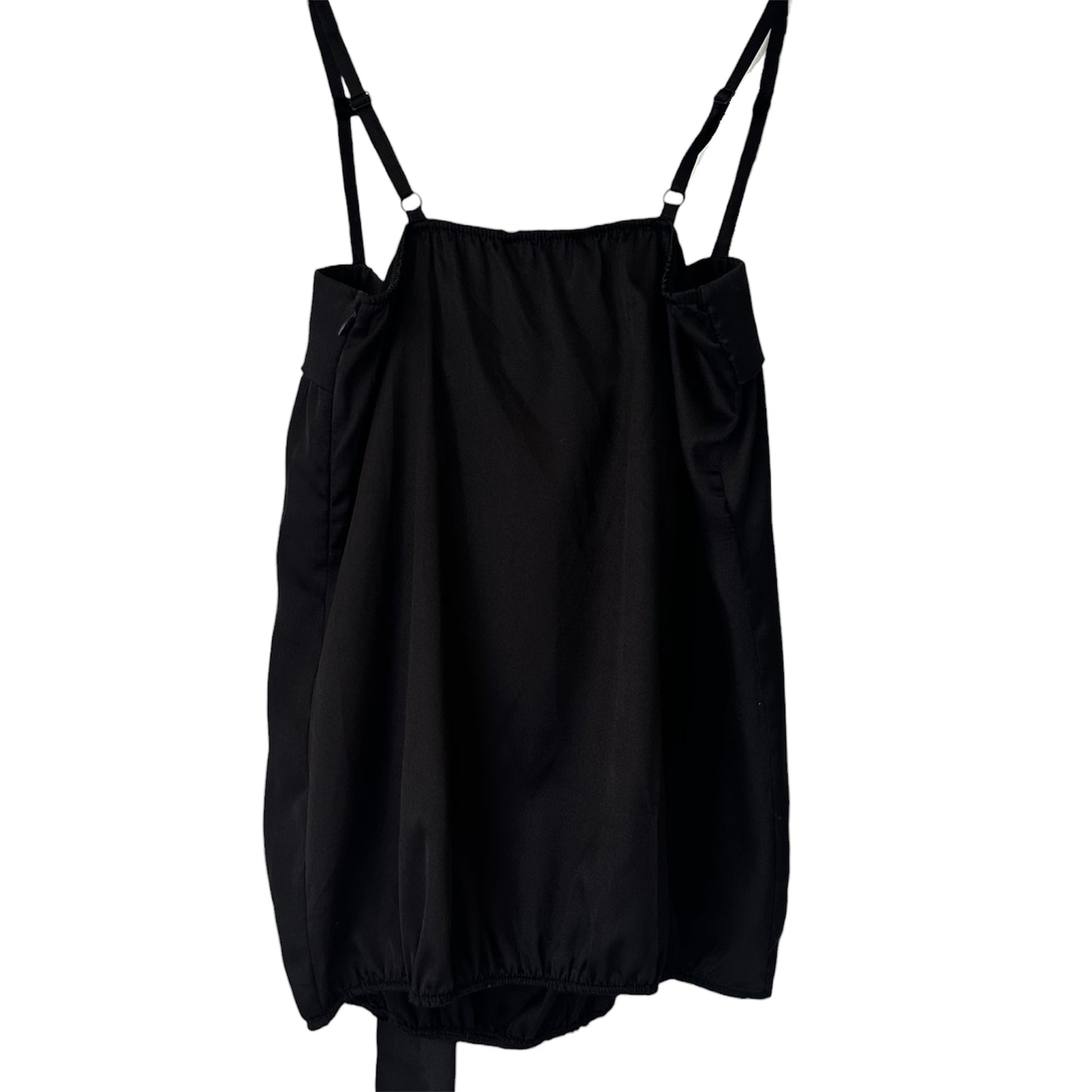 RINASCIMENTO BLACK SATIN TOP