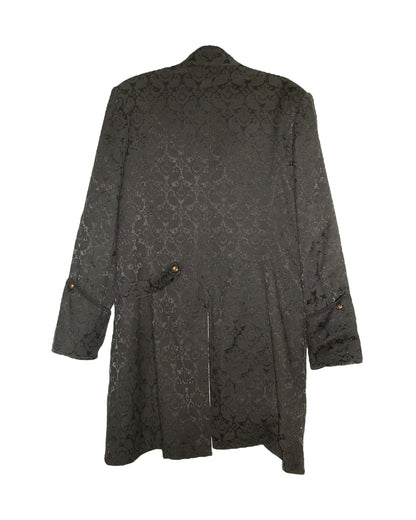 PENTAGRAMME EMBROIDERED GOTHIC COAT