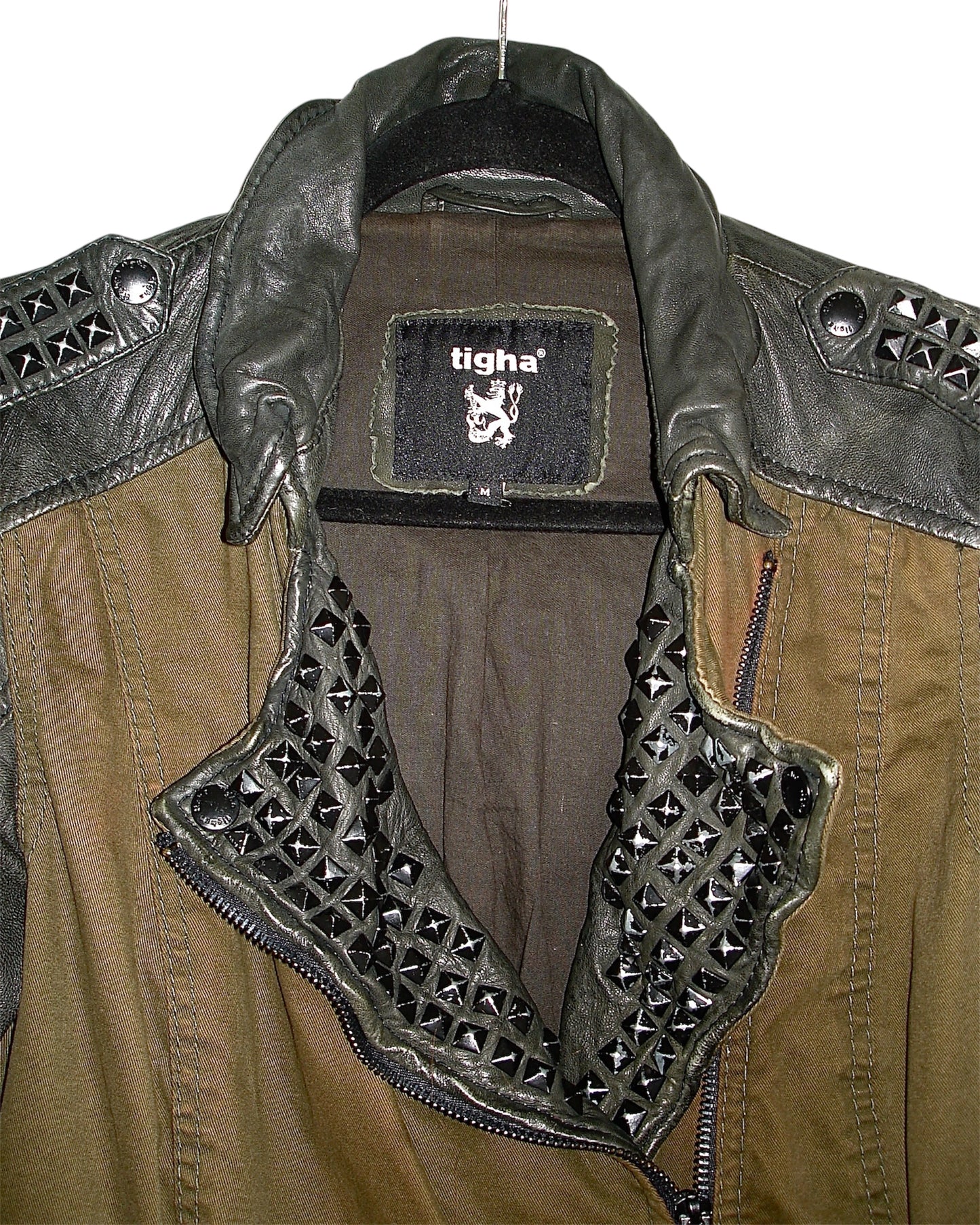 TIGHA LEATHER PUNK JACKET