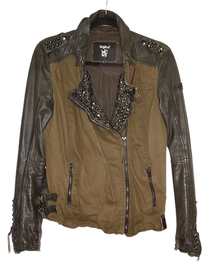 TIGHA LEATHER PUNK JACKET