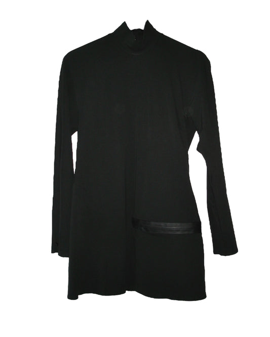 Y-3 ADIDAS YOHJI YAMAMOTO LONG SLEEVE T SHIRT W ZIPPER