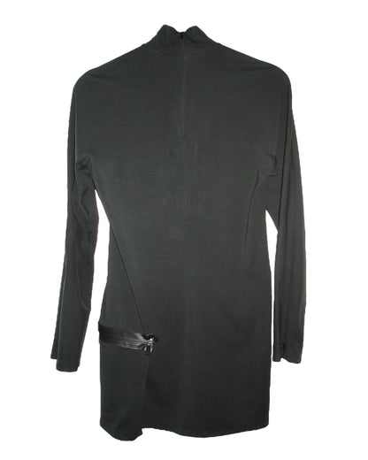 Y-3 ADIDAS YOHJI YAMAMOTO LONG SLEEVE T SHIRT W ZIPPER
