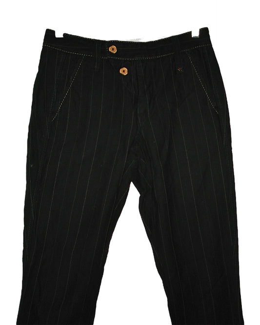 MARITHE FRANCOIS GIRBAUD STRIPED PANT