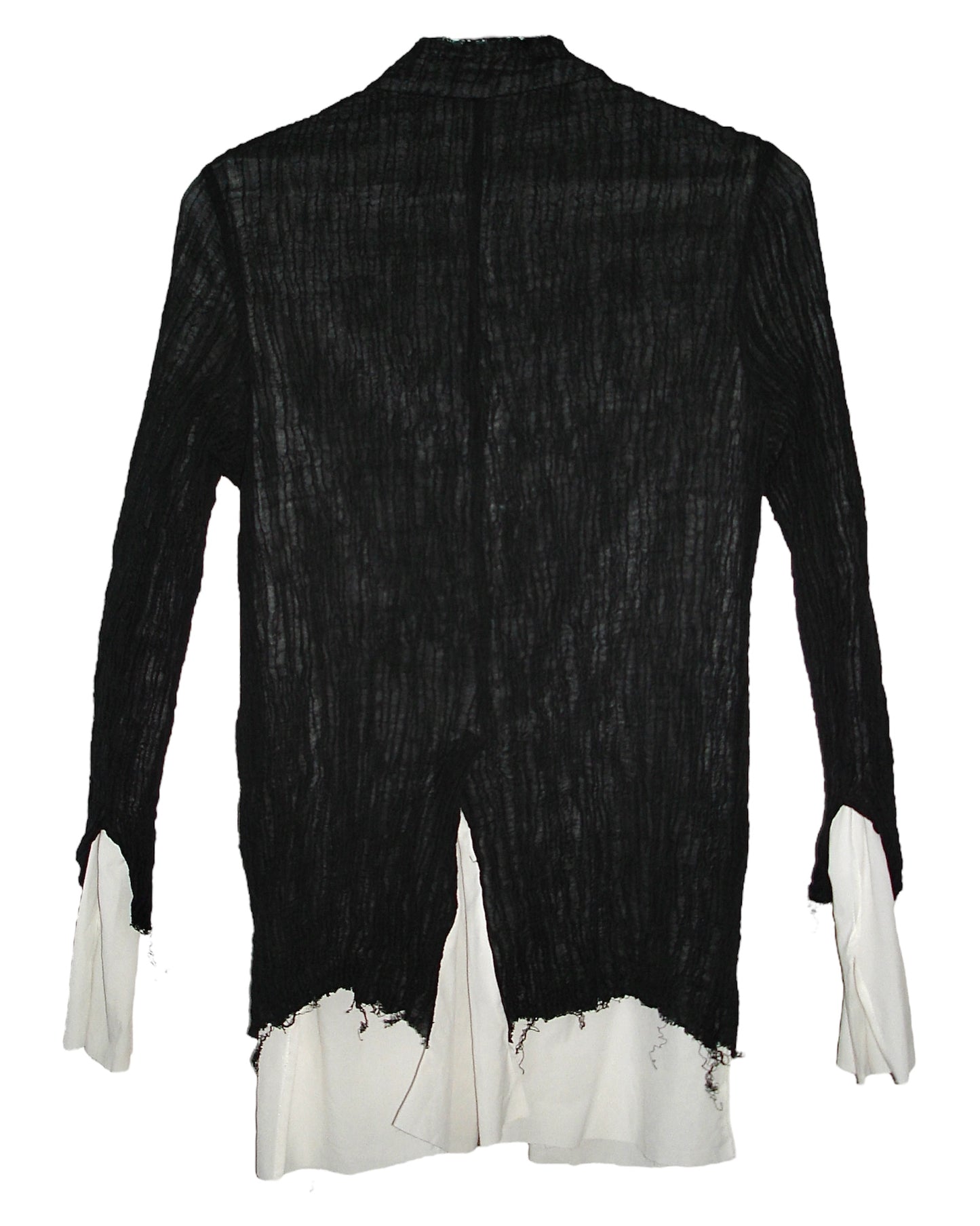 UNIQUE UNSTRUCTURED DOUBLE SHIRT