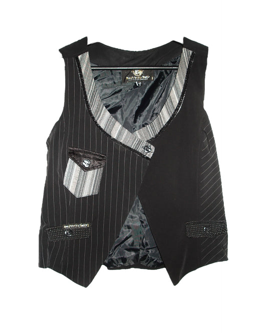 DES FILLES A LA VANILLE COUTURE SLEEVELESS JACKET