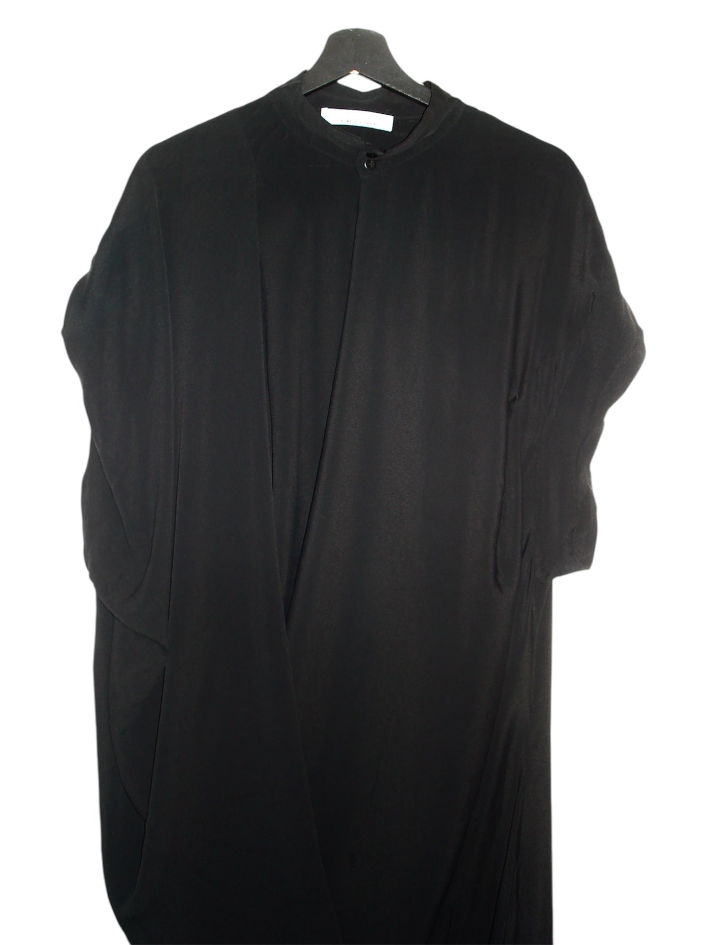 LIVIANA CONTI DRAPED ASYMMETRICAL DRESS