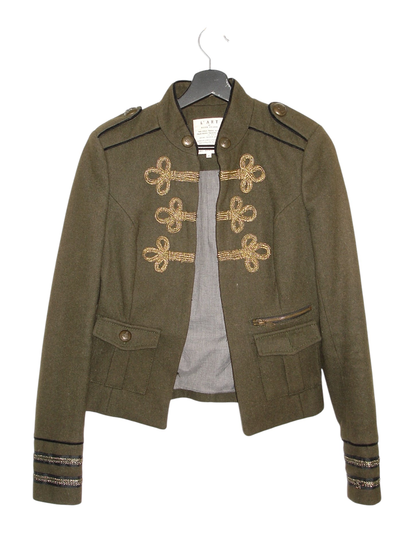L'ART MILITARY IMPERIAL WOOL JACKET