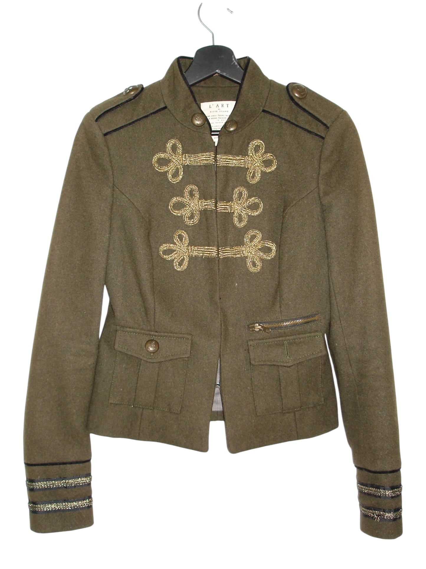 L'ART MILITARY IMPERIAL WOOL JACKET