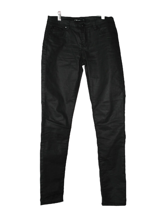 SKINNY COITED / OILED PANTS