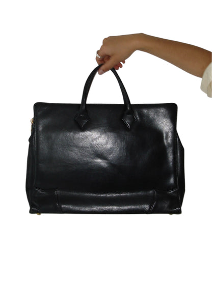 VIVIENNE WESTWOOD LEATHER BRIEFCASE BAG