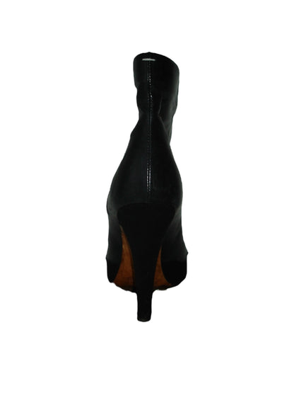 MAISON MARGIELA TORN LEATHER HEELS BOOTS