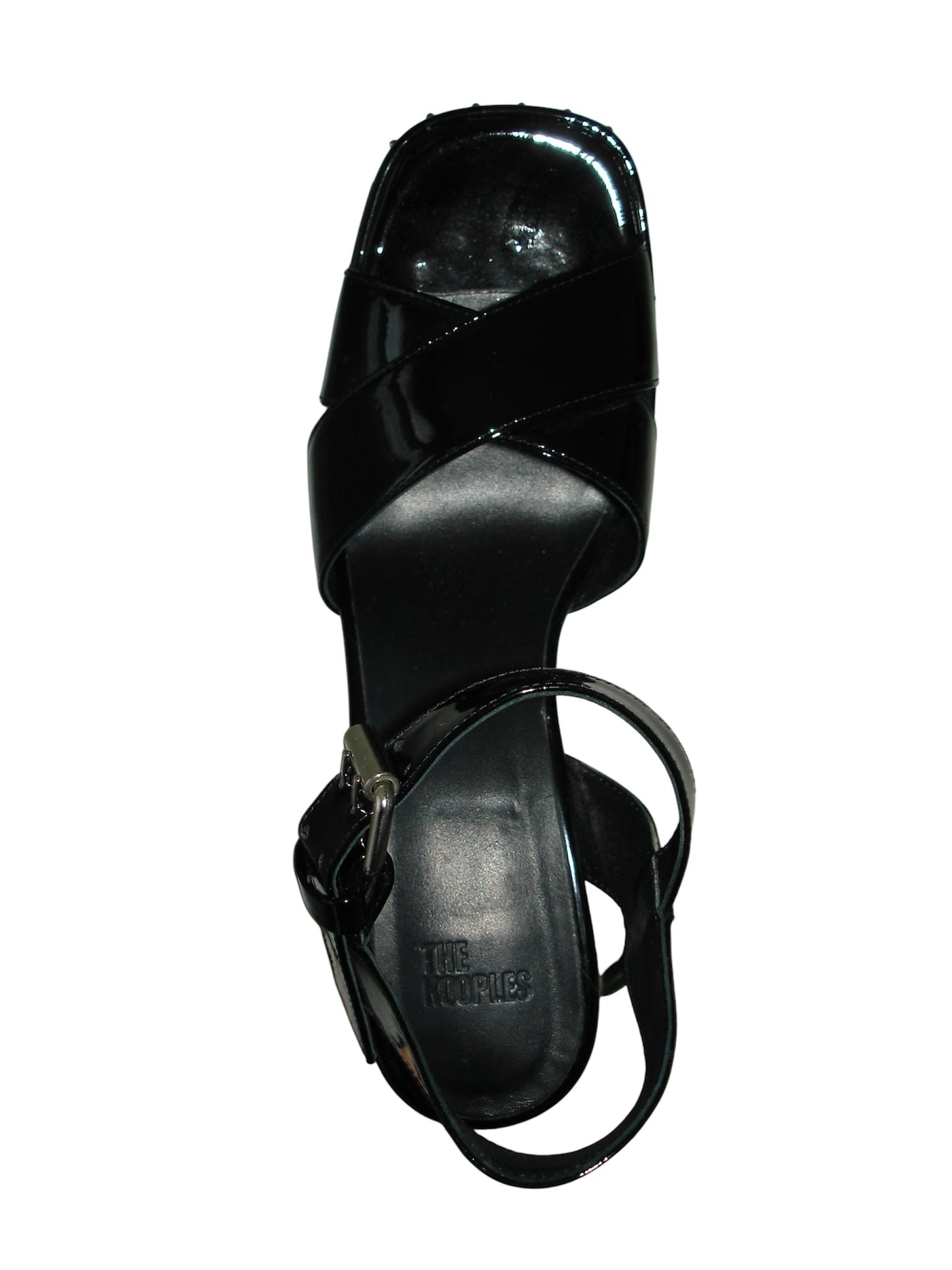 THE KOOPLES STUDDED PLATFORM SANDAL HEELS