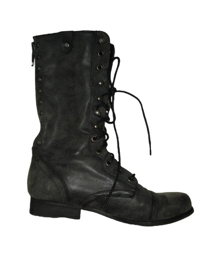 MADDEN GIRL REVERSIBLE TARTAN BOOTS