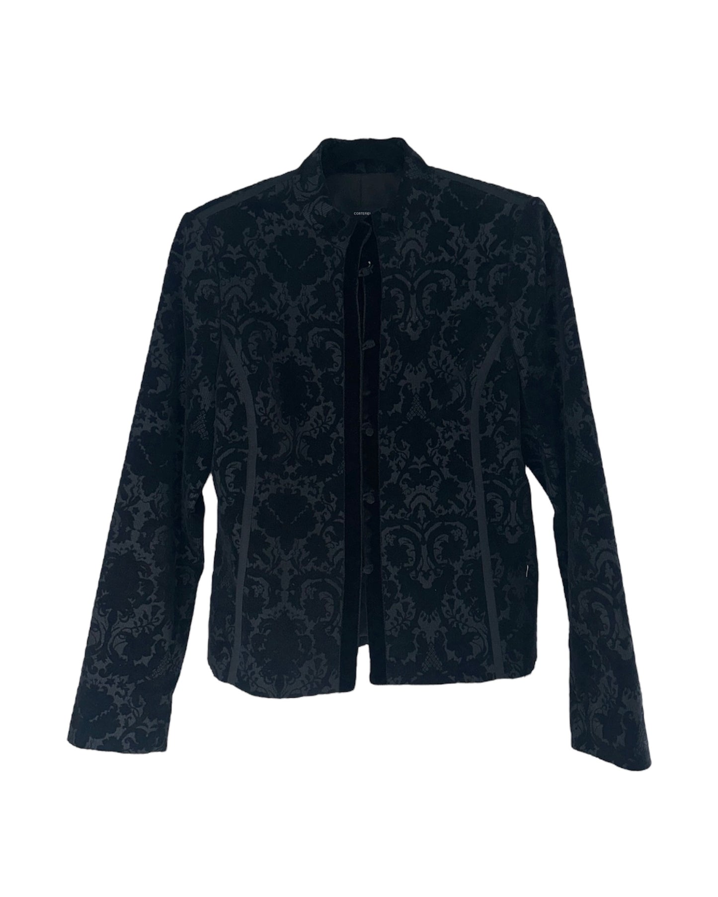 CORTEFIEL EMBROIDERED VELVET JACKET