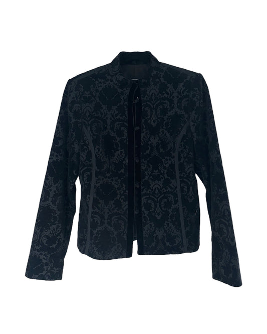 CORTEFIEL EMBROIDERED VELVET JACKET