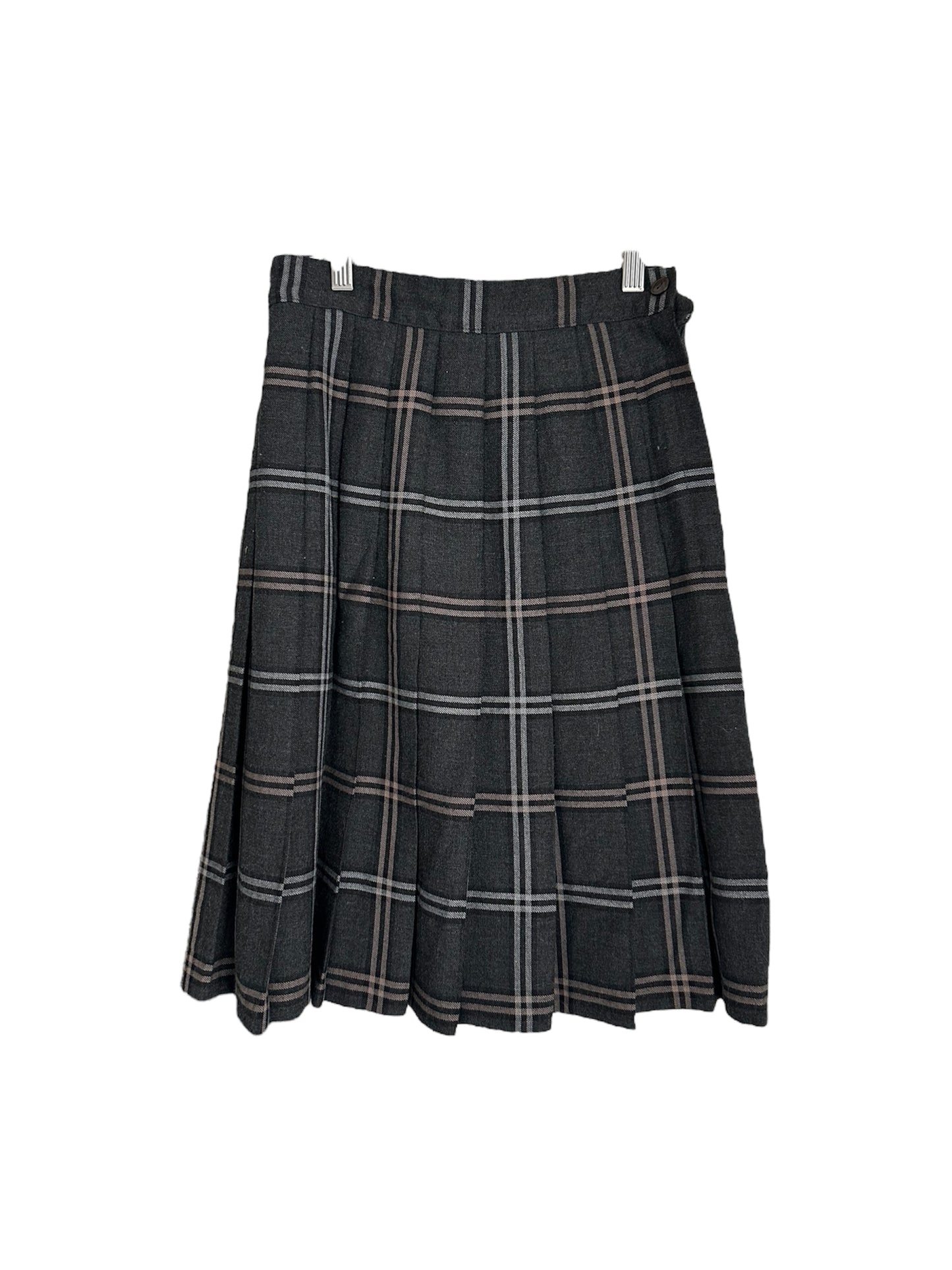 ST MICKAEL GREY TARTAN SKIRT