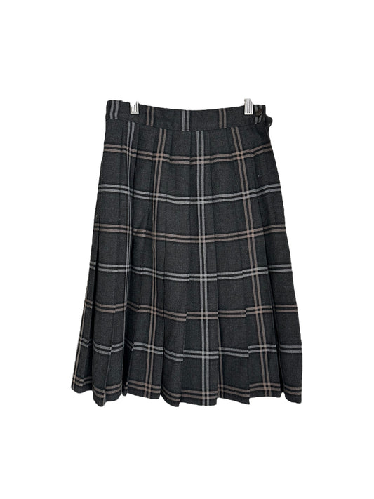 ST MICKAEL GREY TARTAN SKIRT