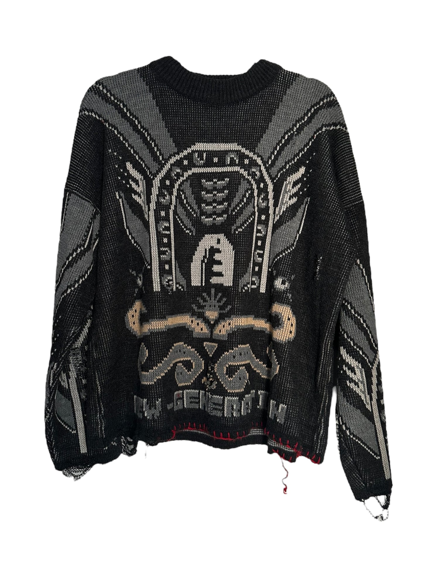 INDIEN VALLEY HOLED SWEATER