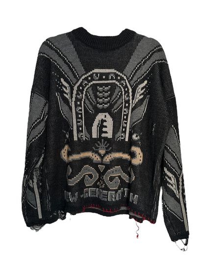 INDIEN VALLEY HOLED SWEATER