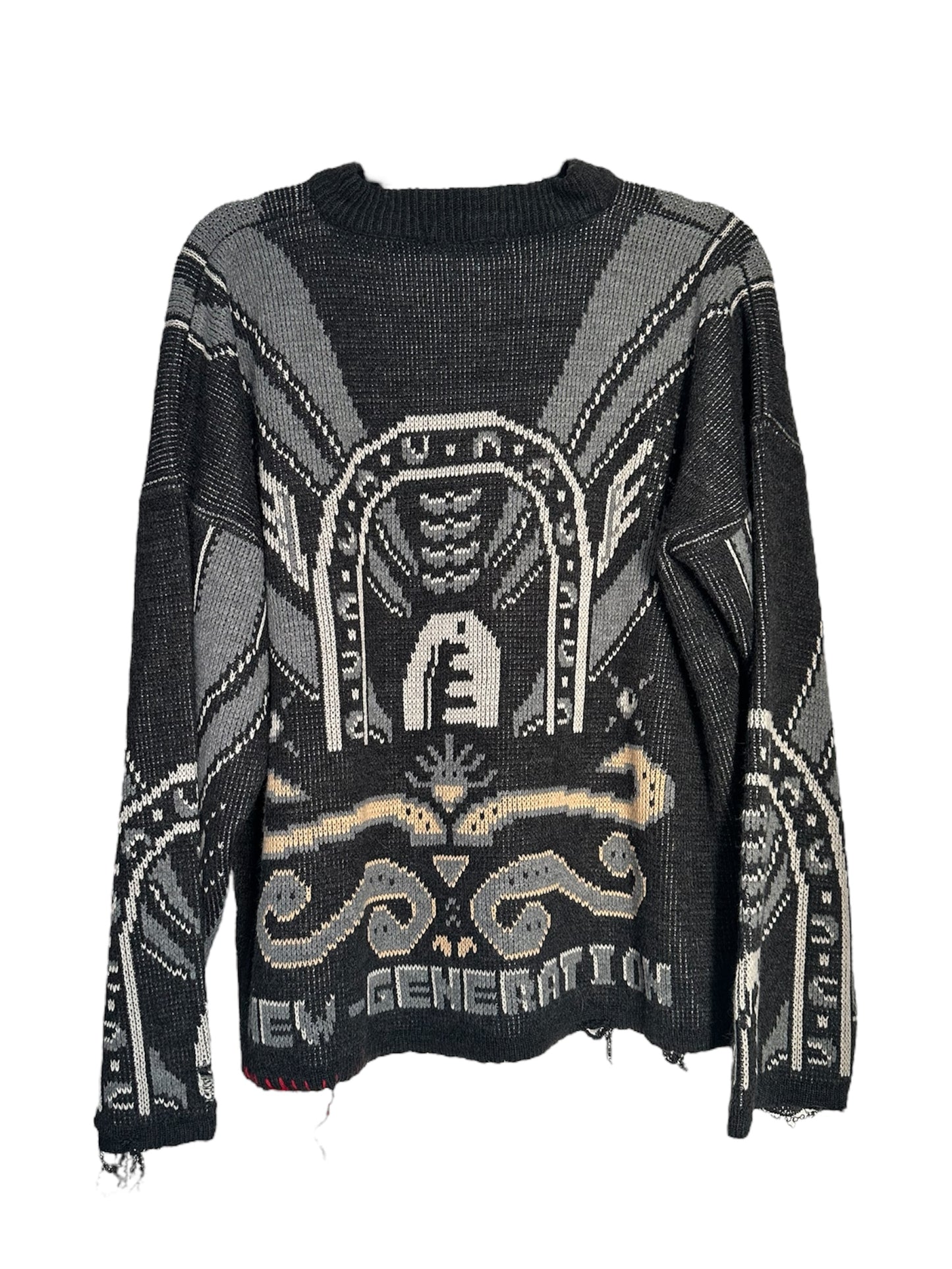 INDIEN VALLEY HOLED SWEATER