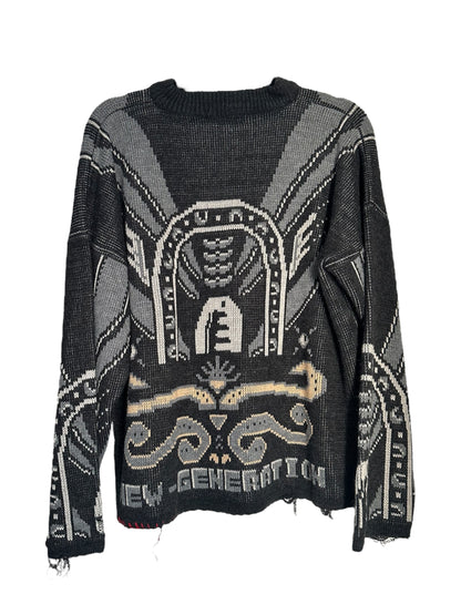 INDIEN VALLEY HOLED SWEATER