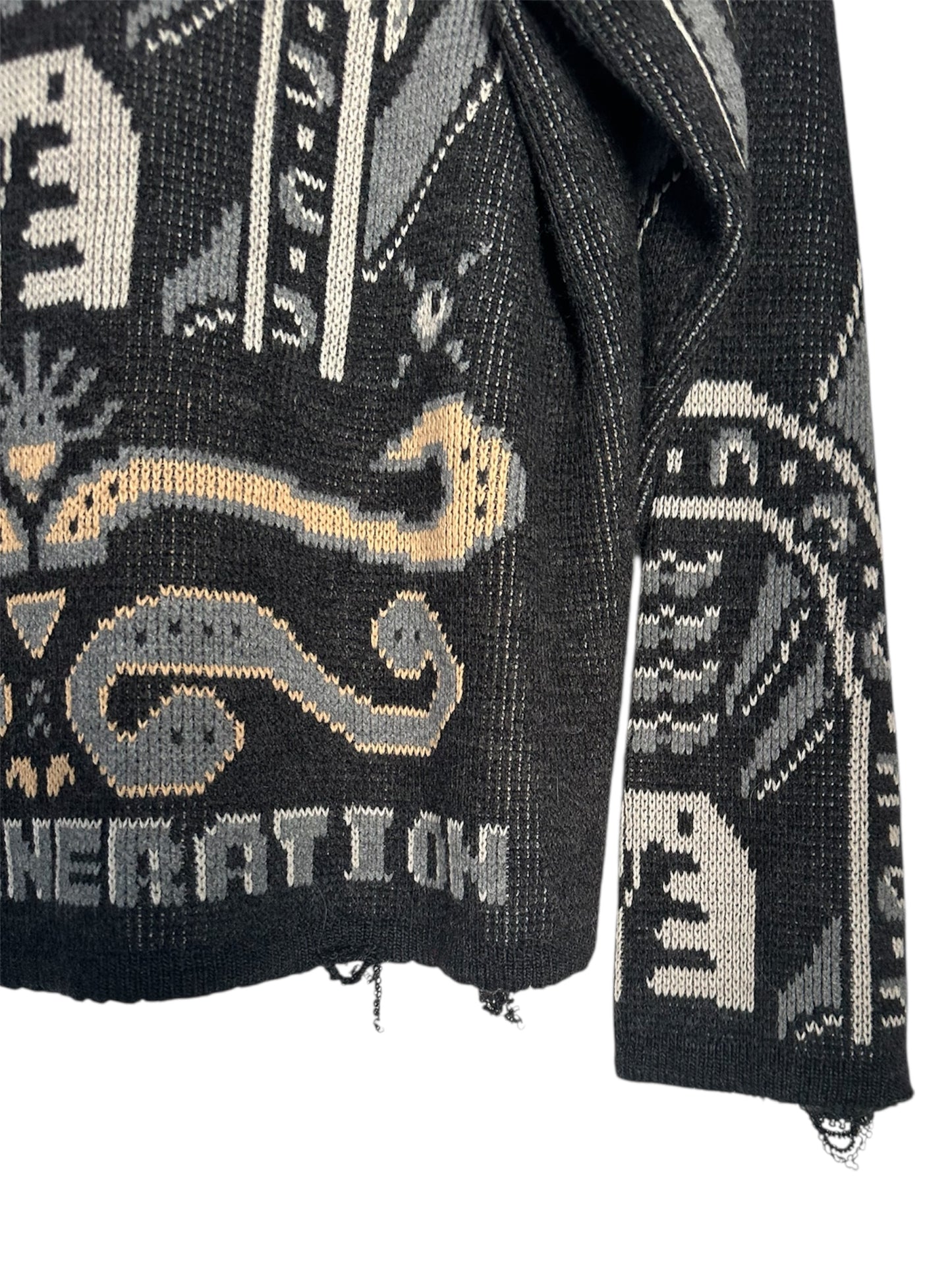 INDIEN VALLEY HOLED SWEATER