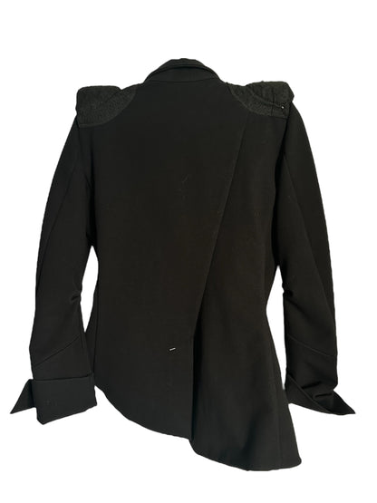 NOSTRA SANTISSIMA ANTI FASHION FITTED SHOULDER PADS JACKET