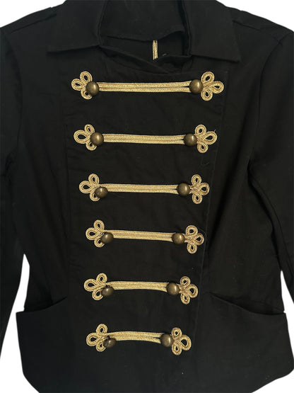NAPOLEON GOLD AND BLACK VINTAGE JACKET