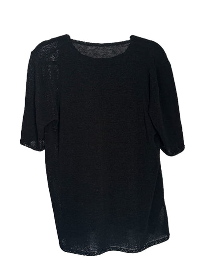 VINTAGE BLACK MESH T-SHIRT