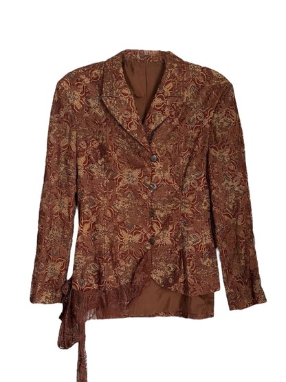 ARCHIVE YOHJI YAMAMOTO EMBROIDERY AND LACE BLAZER