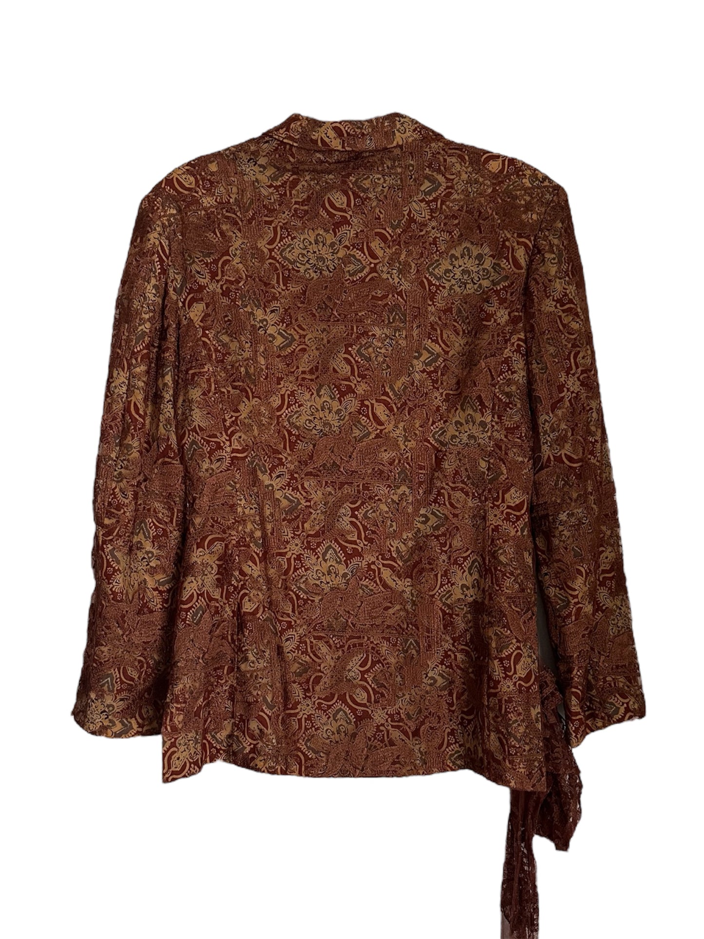 ARCHIVE YOHJI YAMAMOTO EMBROIDERY AND LACE BLAZER