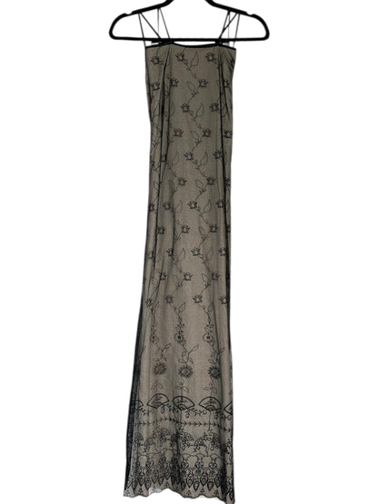 ZAPA LONG MESH AND LACE DRESS