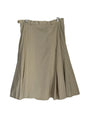 TARA JARMON MID LONG PLEATED SKIRT